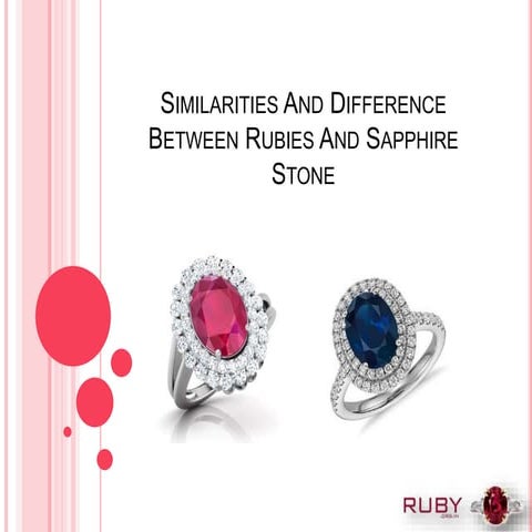 Difference Between Ruby And Pink Sapphire | PPTX