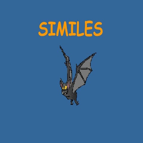 Similes for Fifth Graders