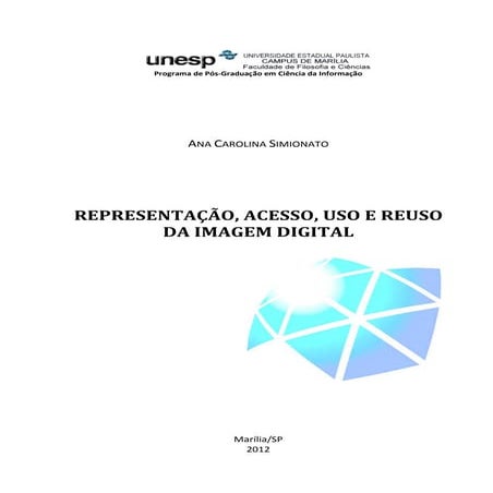 Representação, acesso, uso e reuso da imagem digital