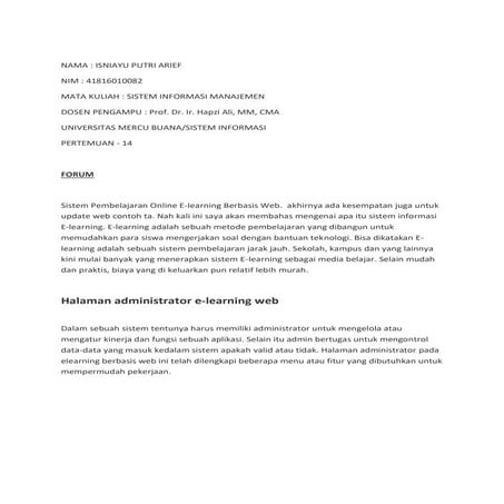 Sim,isniayu putri arief,hapzi ali,database,universitas mercu buana,2017