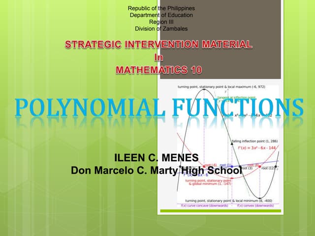 Sim(mathematics 10 polynomial functions) 