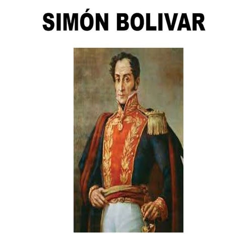 Simón bolivar