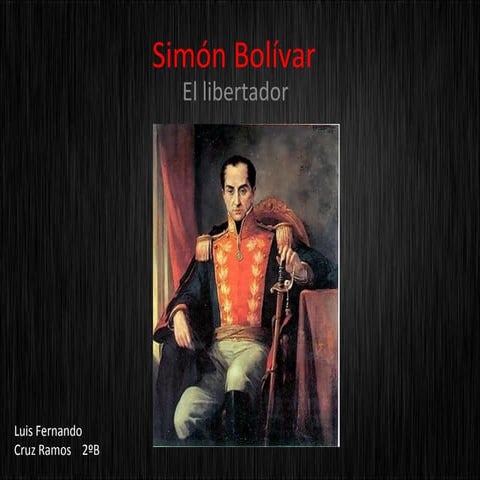 Simón bolívar
