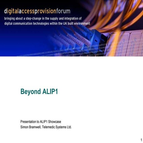 Simon Bramwell - Beyond ALIP1