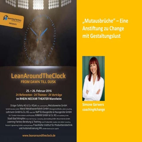 „Mutausbrüche“ – Eine Anstiftung zu Change mit Gestaltungslust