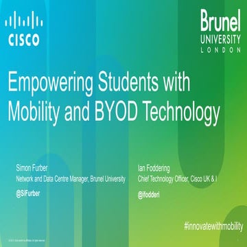 Empowering Students with Mobility and BYOD Technology