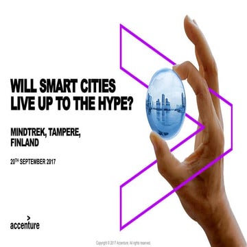 Simon Giles, Accenture “Will Smart Cities Ever Live Up To The Hype?” - Mindtr...