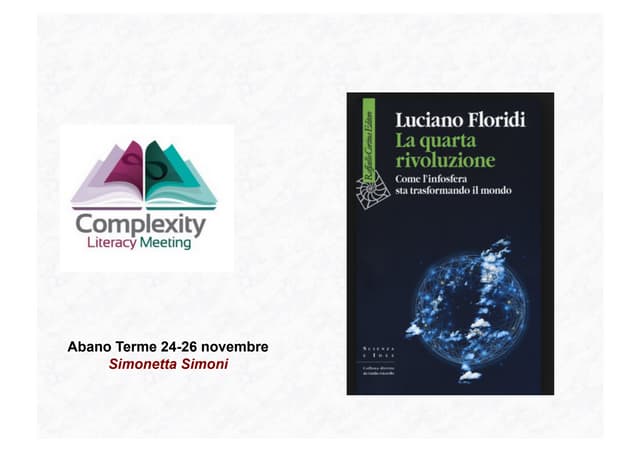 La Quarta Rivoluzione Come L Infosfera Sta Trasformando Il Mondo La quarta rivoluzione. Come l’infosfera sta cambiando il mondo - Al