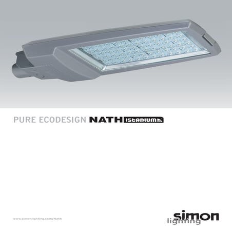 Simon Lighting Road lighting - LED Nath Istanium ® | PDF
