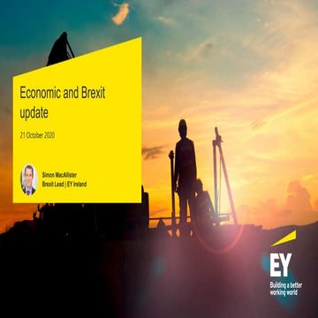 Simon McAlister EY - Economic & Brexit Update Oct 2020