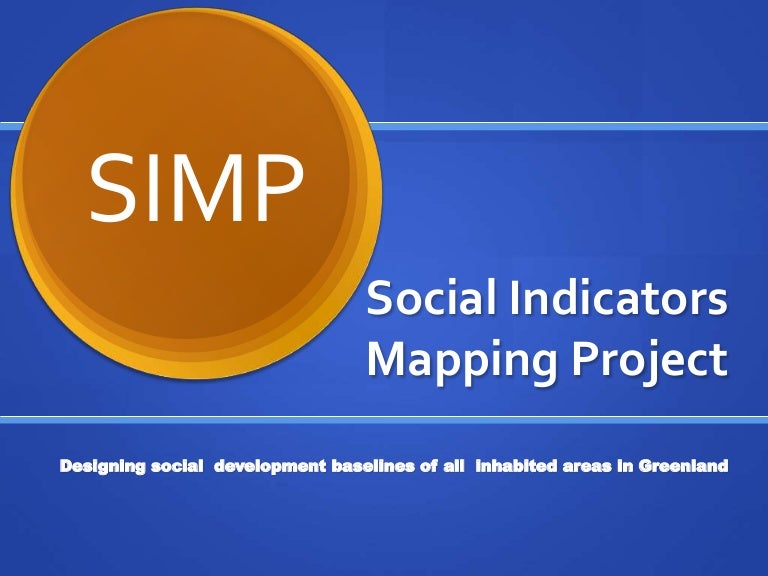 Social Indicators Mapping Project