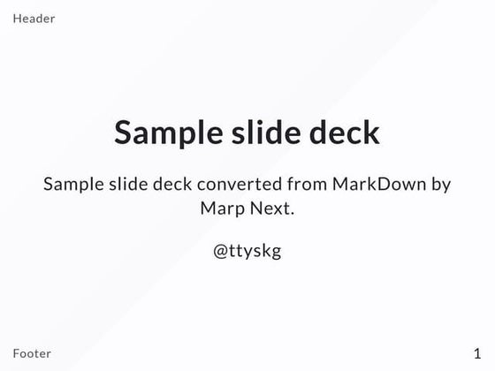 Uncover43 (Marp Next custom theme) | PPT