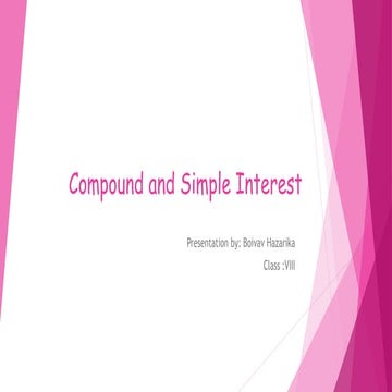 Simple and compound interest (1)