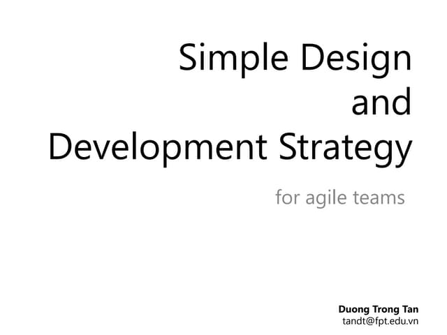 Simple design