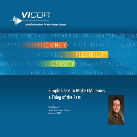 Webinar: Simple Ideas to Make EMI Issues a Thing of the Past