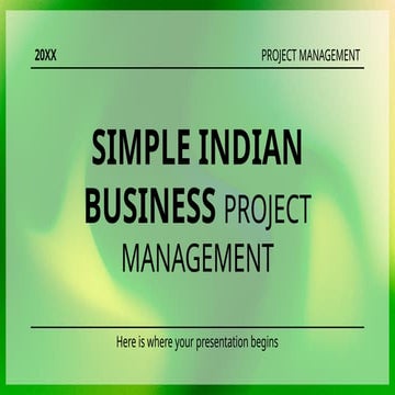 Simple Indian Business Project Management by Slidesgo.pptx