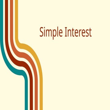 simple interest.....................pptx