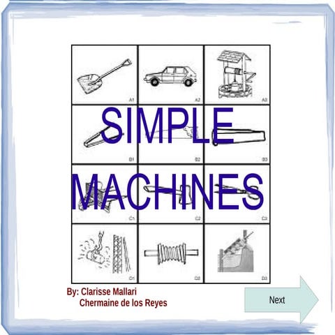 Simple machines