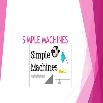 Simple machines