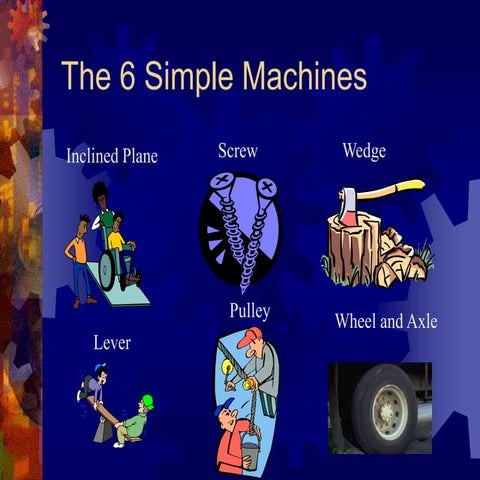 Simple Machines  and Its uses and characteristics.ppt