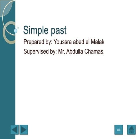 Simple past