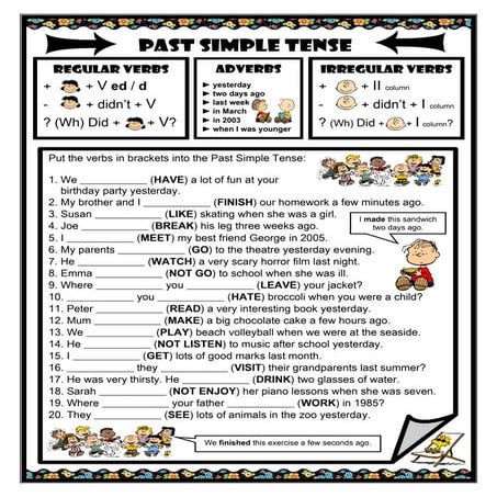 Simple past 2 | PDF
