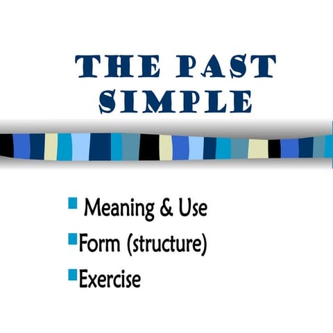 past simple. english. grammar. english. grammar | PPT