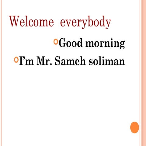 Simple Past and Simple Continuous by Mr. Sameh