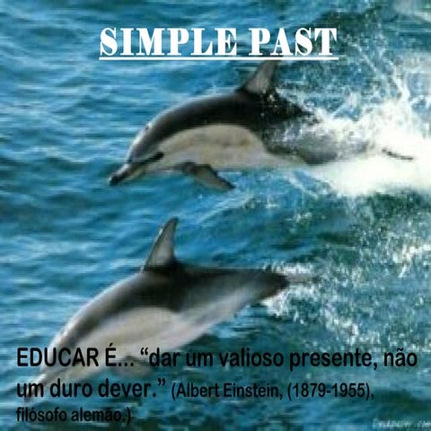 Aula de Inglês - Simple Past Tense