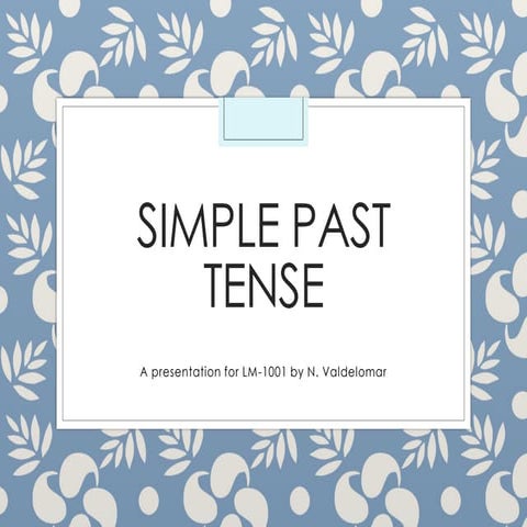 Simple Past Tense.pdf