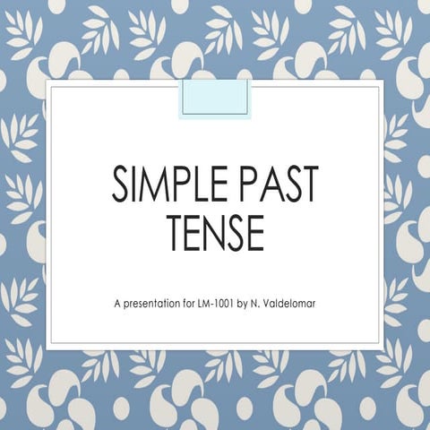 Simple Past Tense.pdf