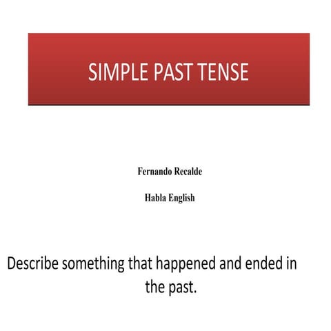 English Grammar: Regular and Irregular Verbs | PPTX