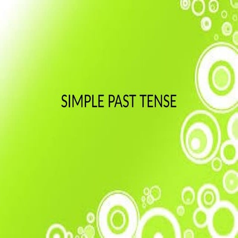 SIMPLE PAST vs PAST CONTINOUOS TENSE.pptx