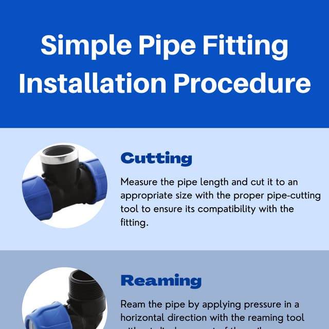 Simple Pipe Fitting Installation Procedure PDF