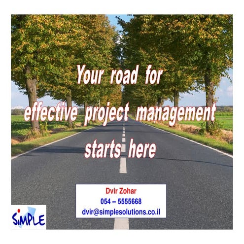 Simple Project Management