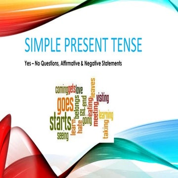 Simple Present Tense