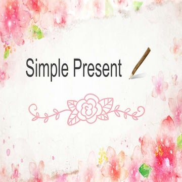 Simple present