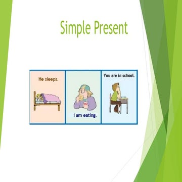 Simple present presentation