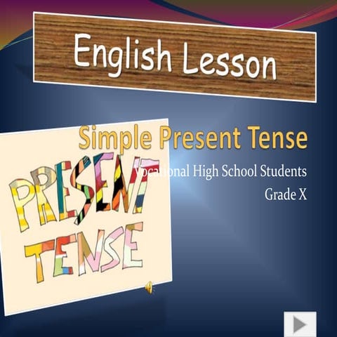 Simple present tense | PPT