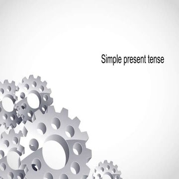 MORE SIMPLE PRESENT TENSE using verb 1 do does | PPTX