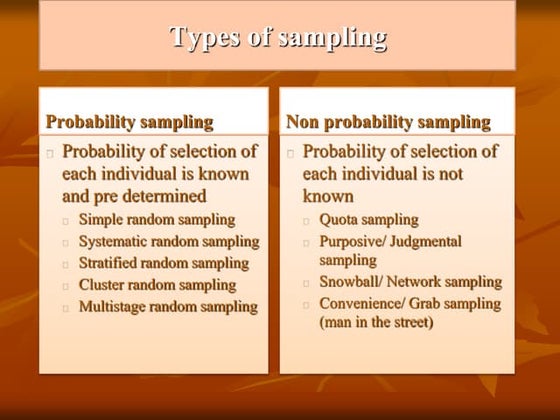 Simple random sampling | PPTX