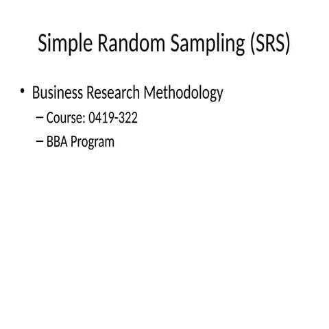 Simple_Random_Sampling_SRS_DIU (1) 2.pptx