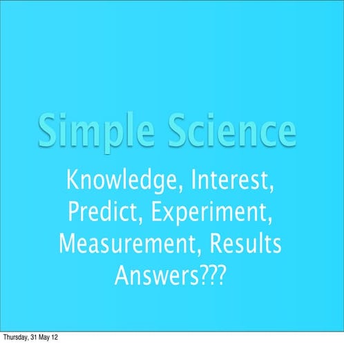 Science Fair Presentation 