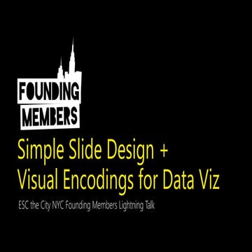 Simple Slide Design and Data Visualization Crash Course | PPT