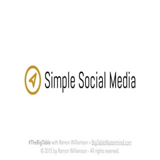 Simple Social Media Marketing for S...