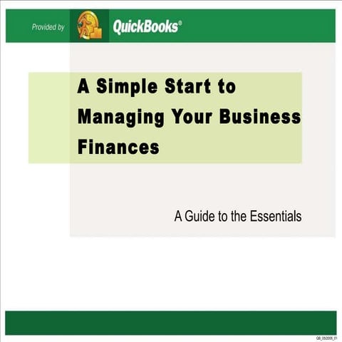A Simple Start to Managing Your Finances