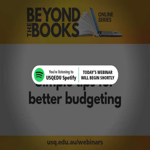 Beyond the Books: Simple tips for better budgeting