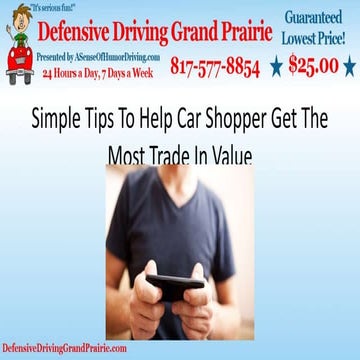 Simple tips to help car shopper get the