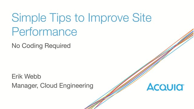 Simple Tips to Improve Site Performance (No Coding Required!)