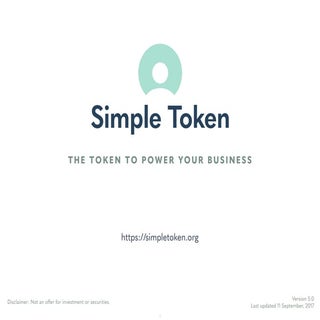 Simple Token - V5.7 (Older version)...